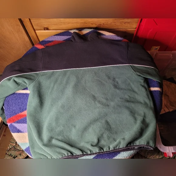 Green Bay Packers Reversible Jacket Mens XL G-III Windbreaker / Fleece NFL - Picture 8 of 10